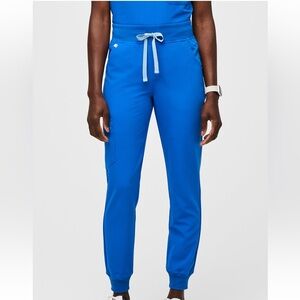 Women's Royal blue Zamora high waisted Jogger scrubs Pants